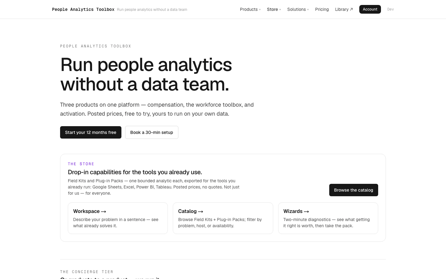 Landing — typed-contract service layer; 79 MCP tools across 10 spokes.